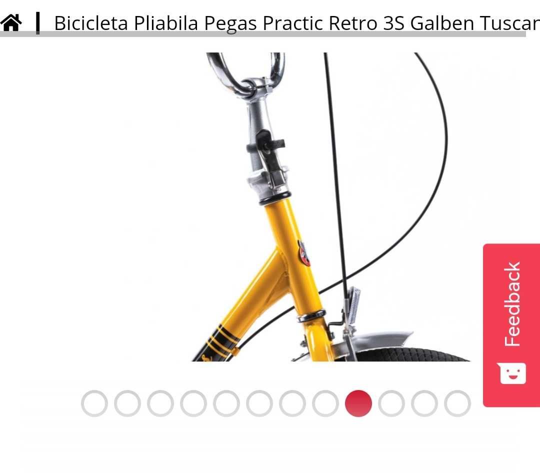 Bicicleta pegas noua