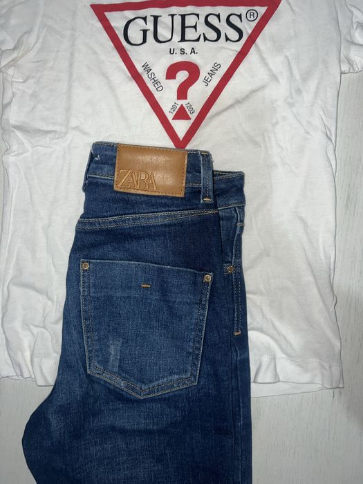 Сини дънки ZARA.