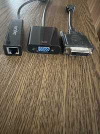 Cablu adaptor HdMi to VGA sau USB to LAN Si Asuss speed