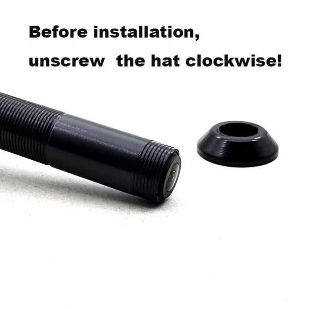 WiFi камера шпионка за врата 2mpx широкоъгълна с нощно виждане Tuya