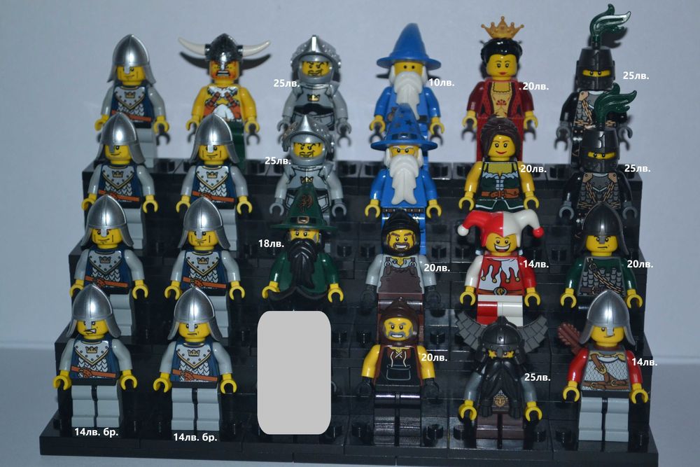 LEGO минифигурки Castle , Pirate , Marvel , DC , Minecraft и др.