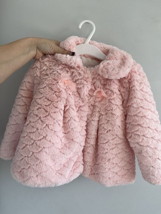 Розово палто 86 размер