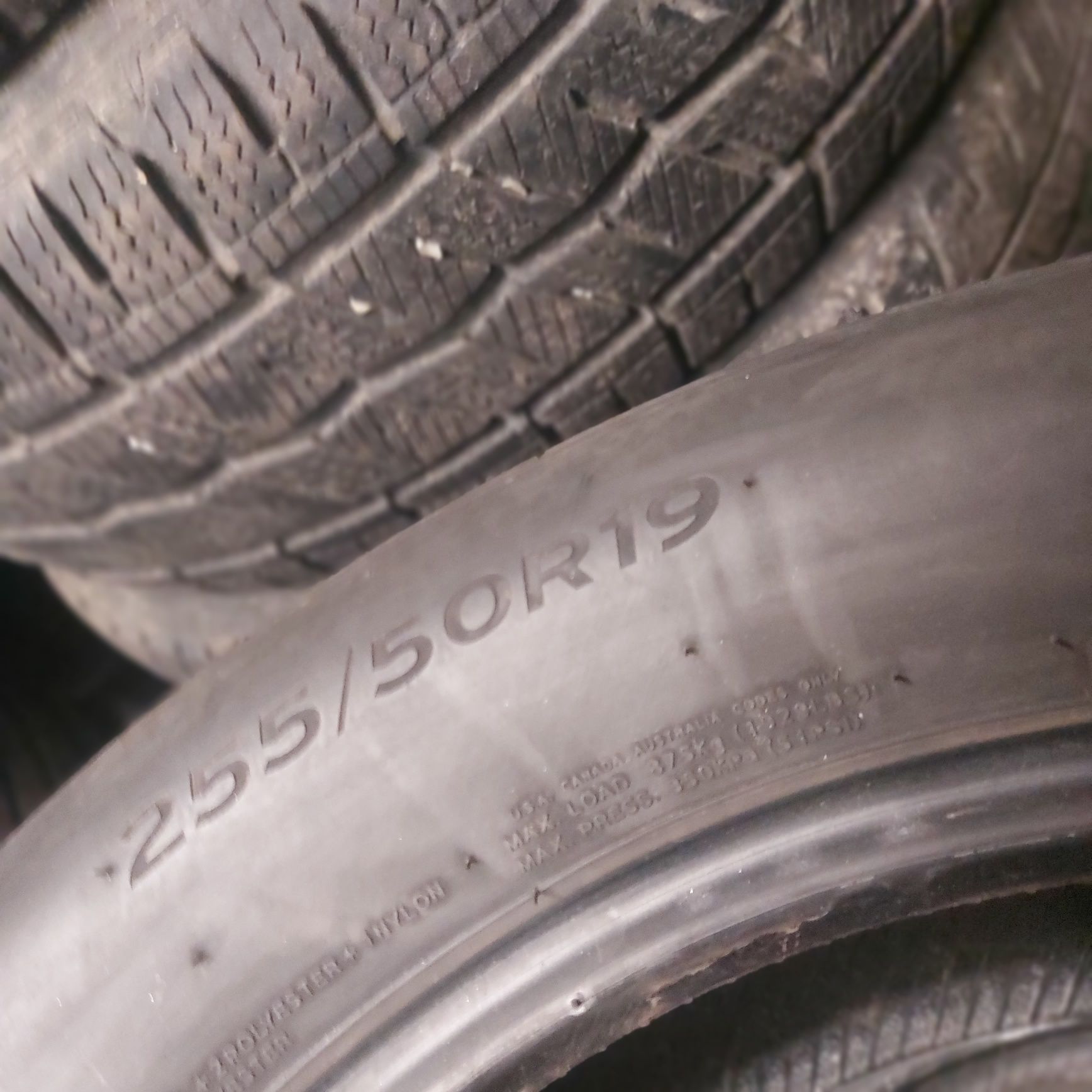 255/50/19"Hankook 2бр.гуми дот2021