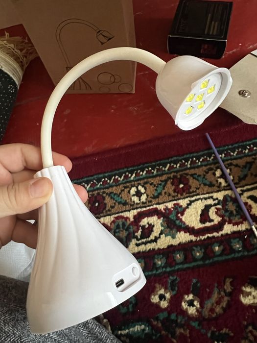 Мини лед лампа для ногтей