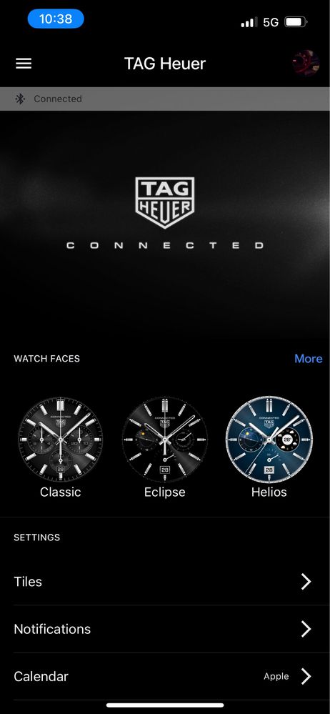 Tag Heuer Connected E4 vand/schimb