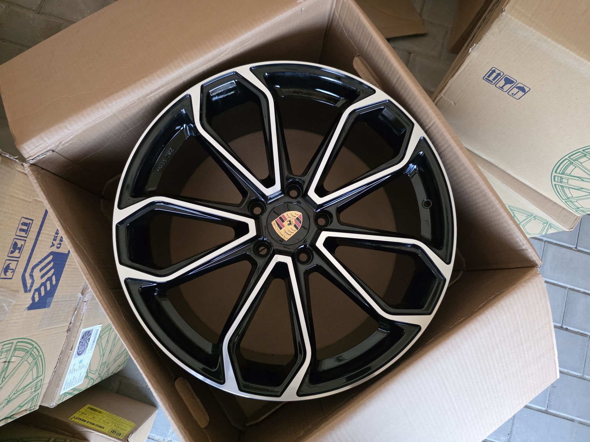 Jante de aliaj pentru Porsche Cayenne pe 21 marca gmp italia