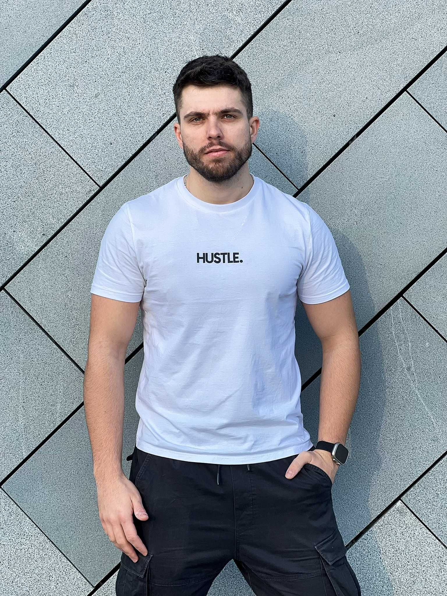 Premium тениска 'Hustle.', 100% органичен памук