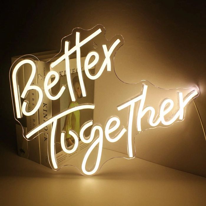 Better Together LED неонови табели