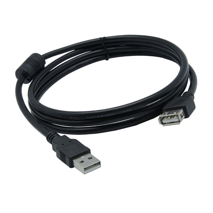 Кабель USB [папа] на USB (мама), шнур, адаптер