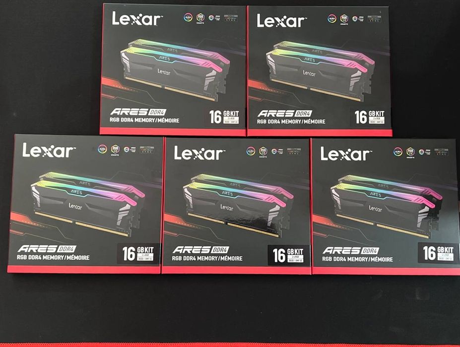 ОЗУ ddr4 Lexar RGB 8+8gb 3600mhz
