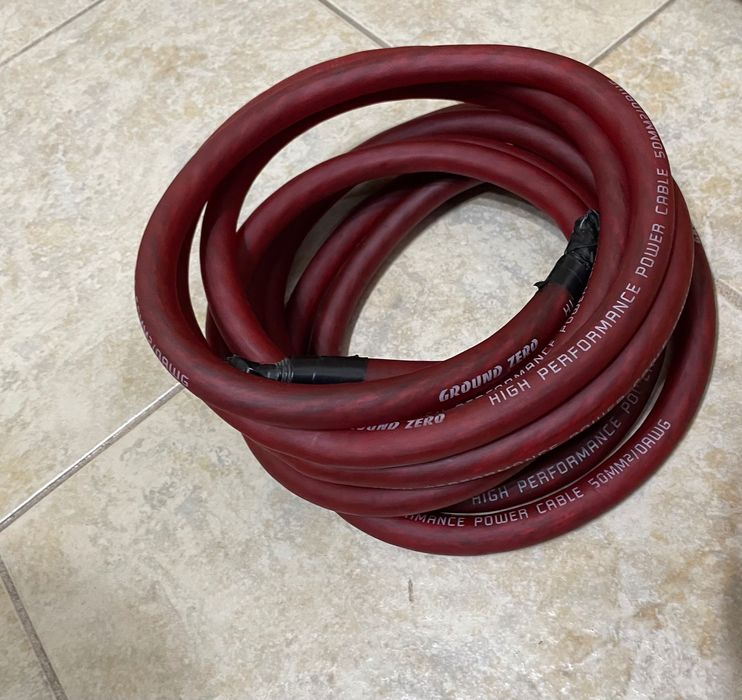 Ground Zero high performance power cable