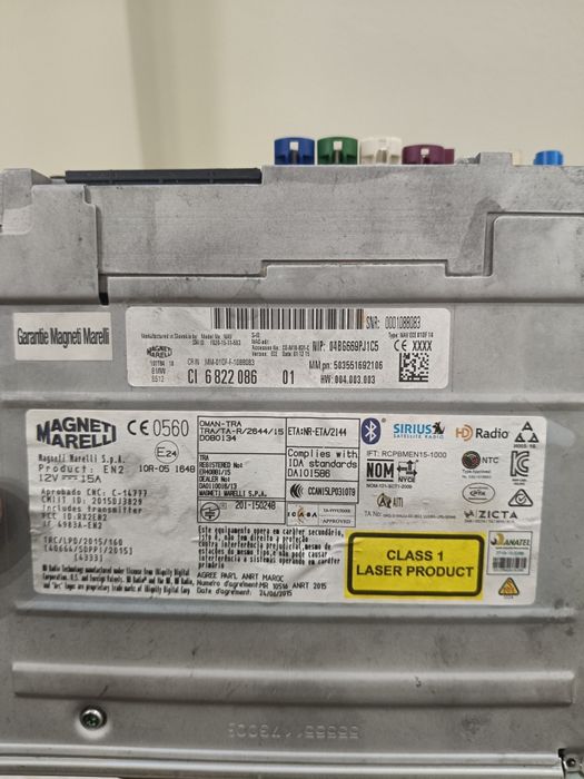 Navigație BMW (display, unitate, boxe, control temperatura, controler)