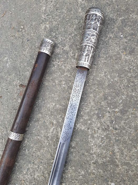 Raritate--Baston vintage persan 1800