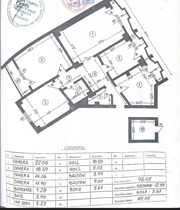 Apartament  4 camere ,vedere la Casa Poporului  si Catedrala Neamului