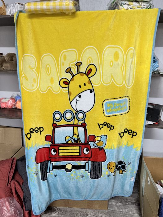 Детский плед для кровати