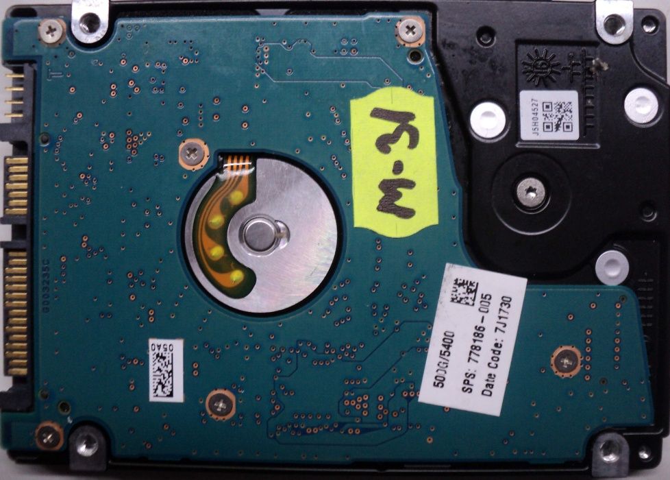 Hard Disk-HDD Sata 2,5" HDD-500 Gb Toshiba MQ01ABF050 Refurbished
