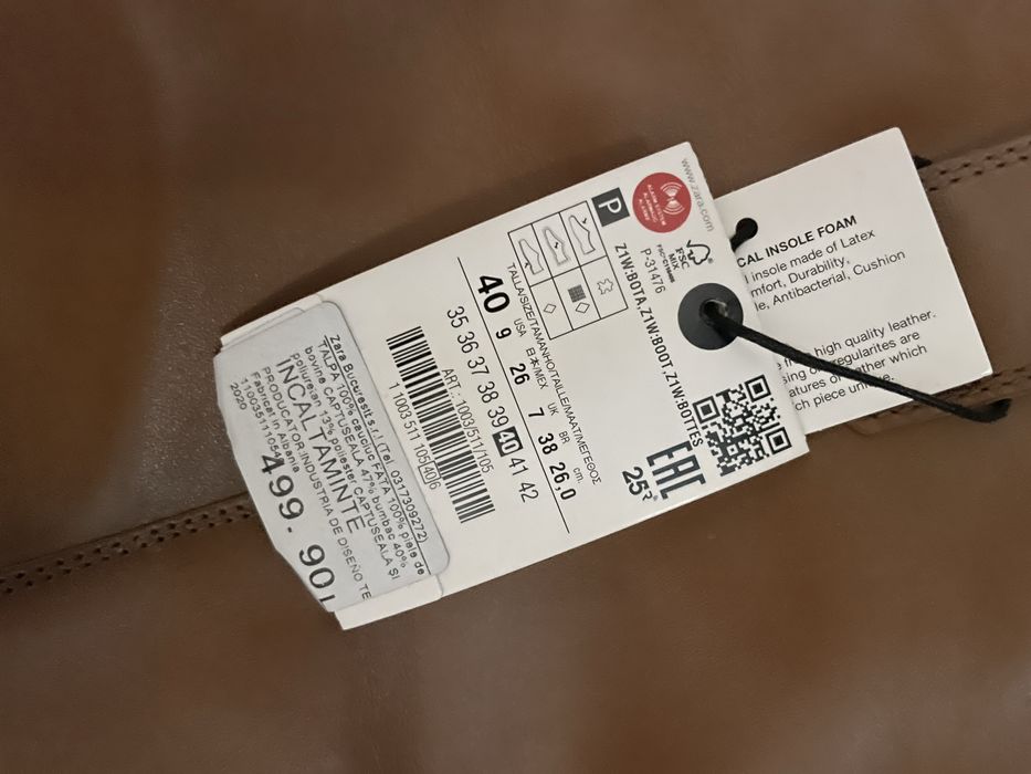 Cizme zara pana la genunchi