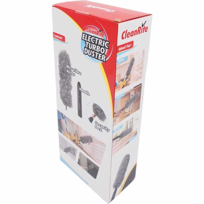 Електрически въртящ се прахоуловител,микрофибър,360 градуса, с батерии