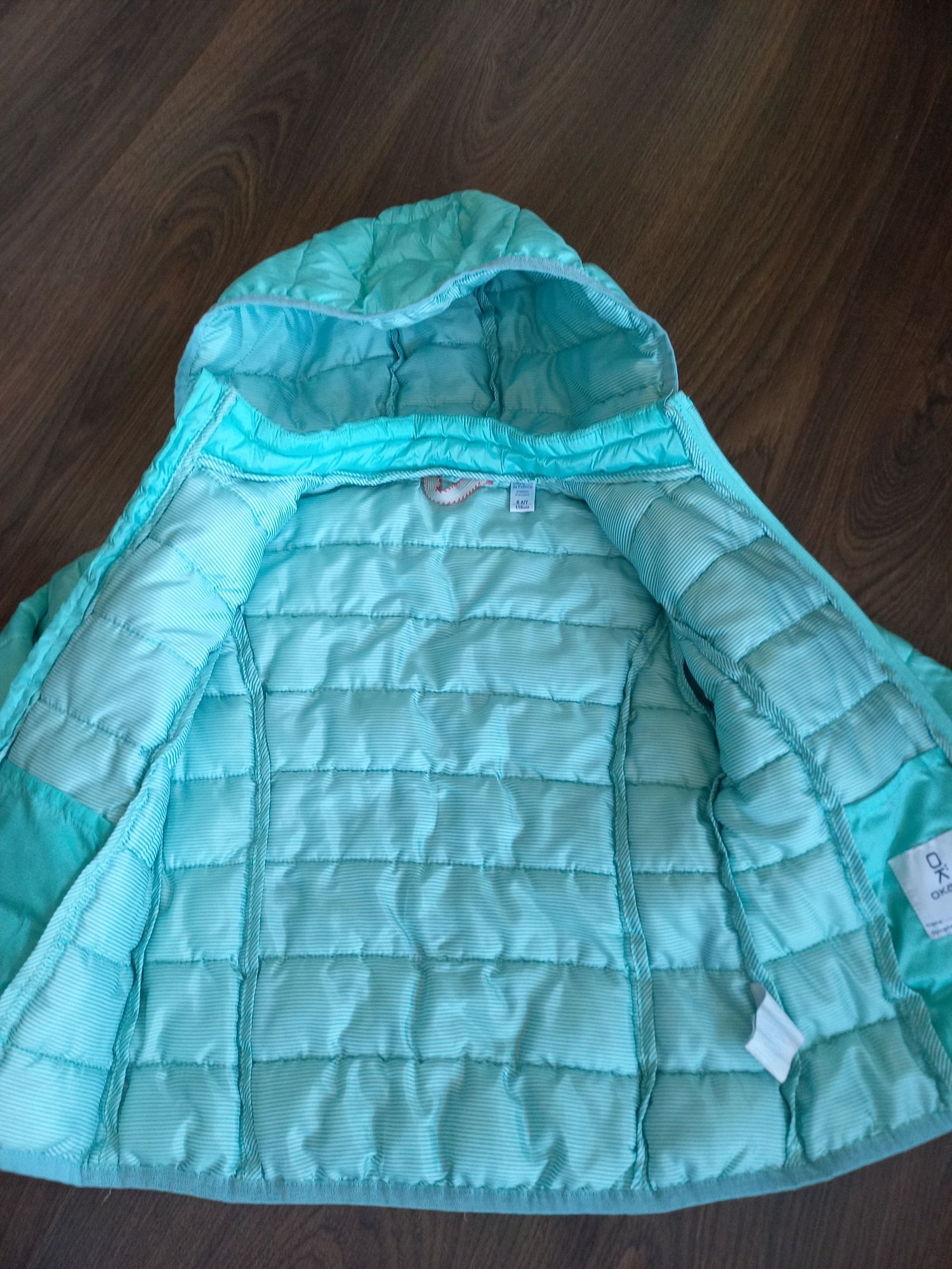 Куртка демисезонная для девочек Okaidi 116 см