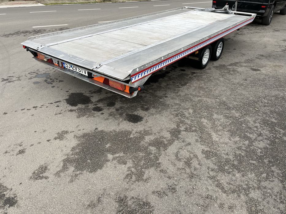 Vand Trailer de Aluminiu Fitzel de 5m si 3000kg
