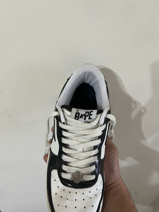 BAPE Bapesta Black&White