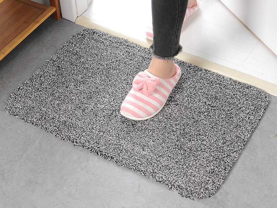Covoras Magic Super Absorbant pentru Noroi Ploaie Zapada Gri 45x70cm