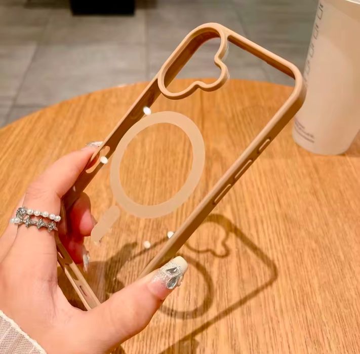 Husa MagSafe transparenta pt iPhone Air / 17 / 17 Pro / 17 Pro Max