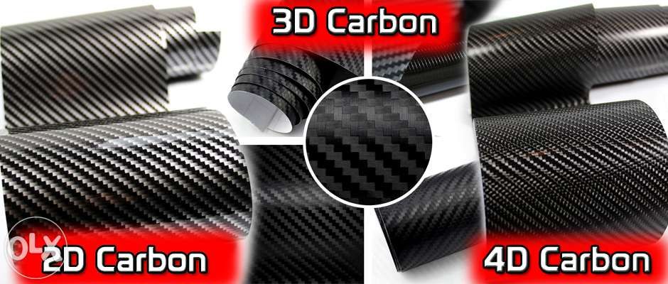 Folie de carbon 3D - 4D si transparent Folie cromata si folii de stopu