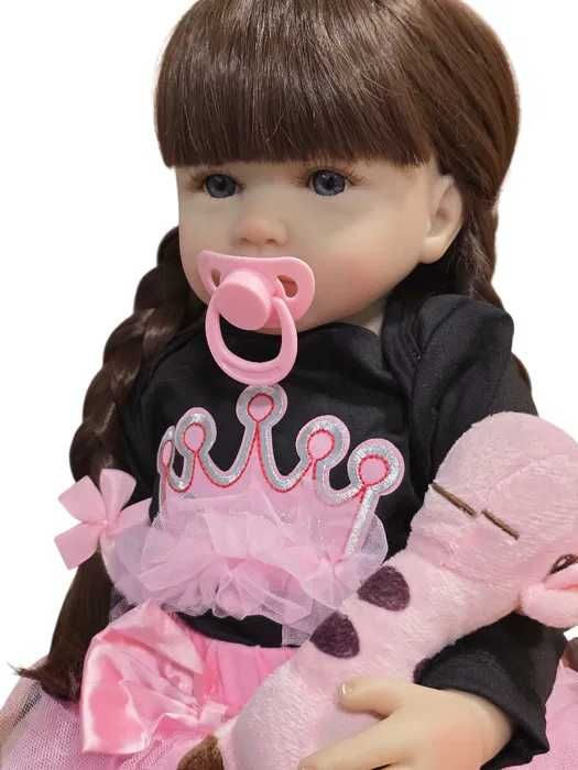 Реалистична кукла Реборн, Reborn бебе, преродено бебе 55см