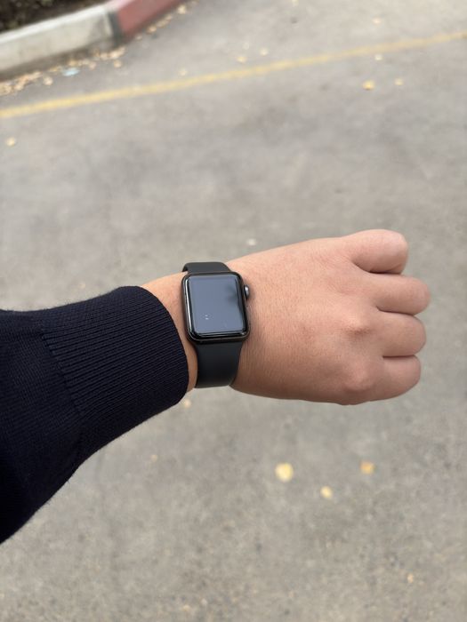 Apple watch 3/38 black