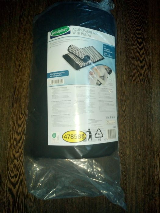 Постелка за акупресура, с възглавница/ново!