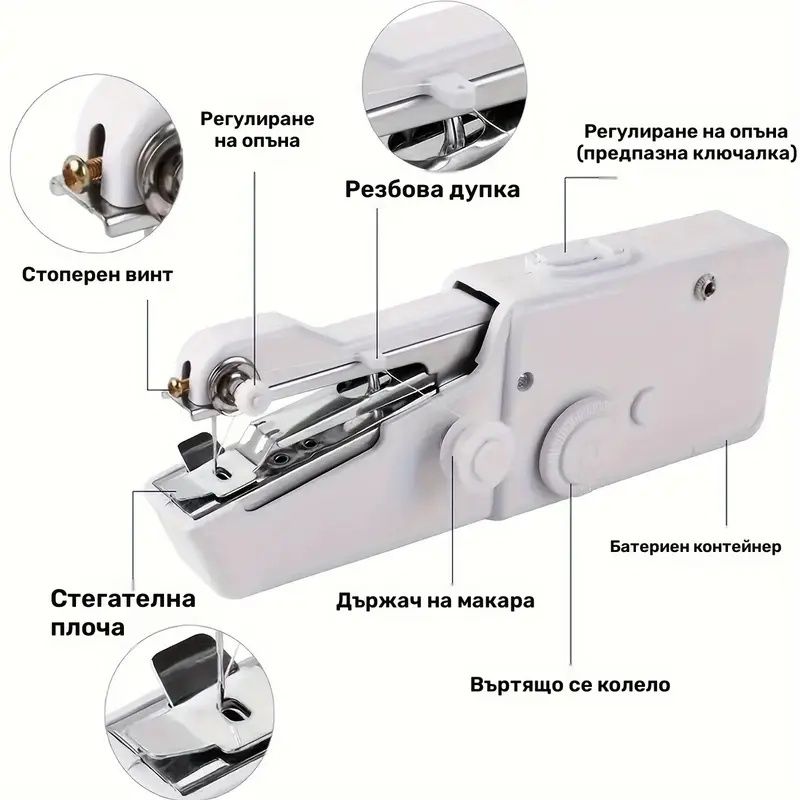 Мини шевна машина