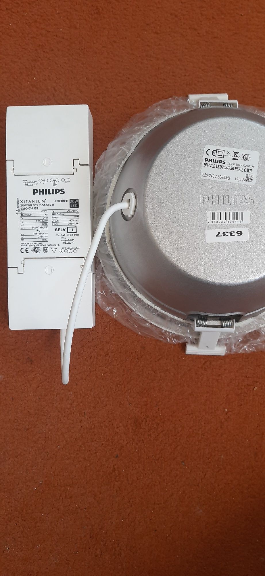 4 leduri Philips xitanium 20w WH 015-05 54v is