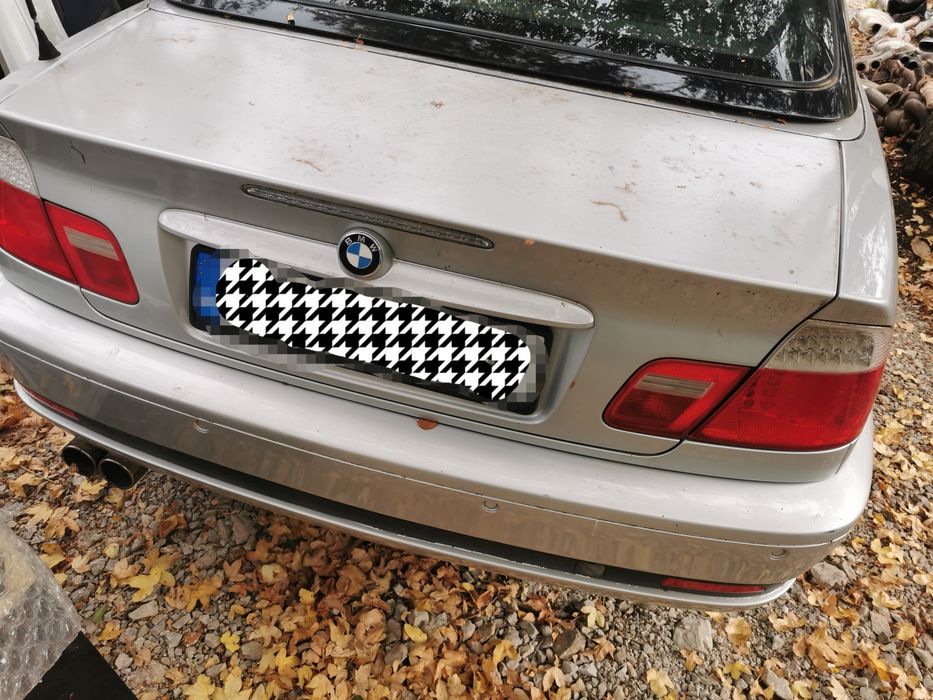 Bmw e46 кабрио с прехвърляне или на части