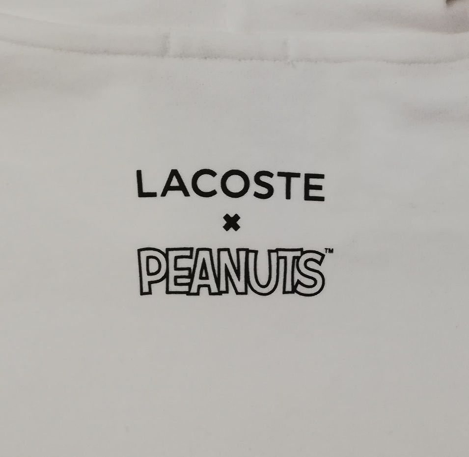 Lacoste x Peanuts Sweatshirt оригинално горнище S памучен суичър