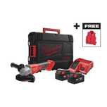Pachet promo Milwaukee, Polizor unghiular cu clapeta M18 + vesta cadou