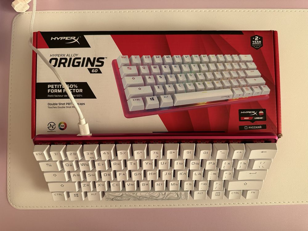 Клавиатура HyperX Alloy origins 60