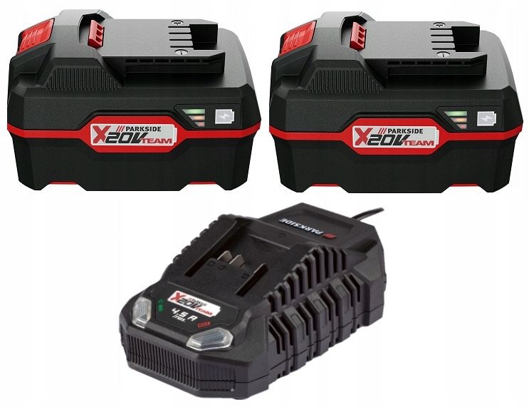 Incarcator rapid Parkside 4,5Ah/baterie acumulator Parkside 4ah/8ah