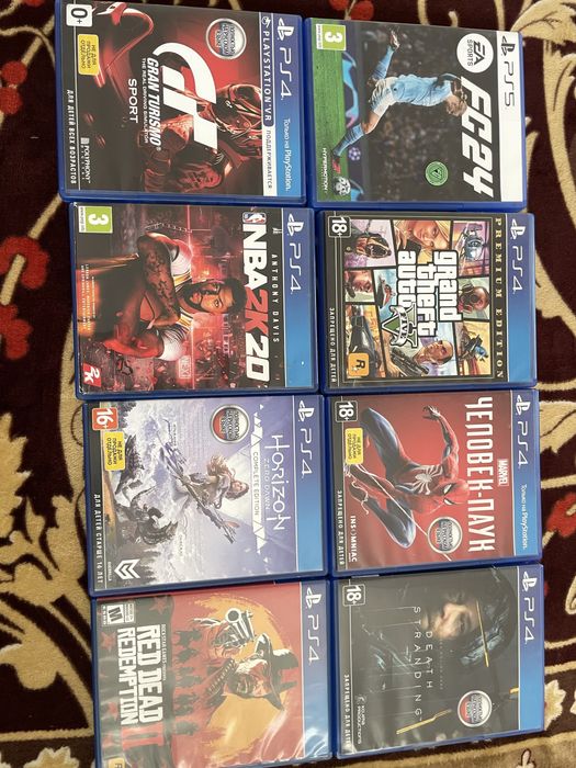 Диски, игры Пс4 Пс5