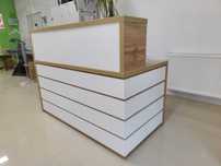 Birou receptie 80 x 160, cu tejghea