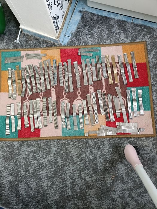 Lot de 54  brățării ceasurii inox