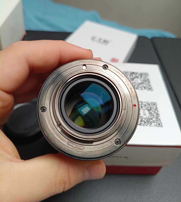Obiectiv 7Artisans 35mm F1.4 MFT/M43 (aproape NOU, la cutie)