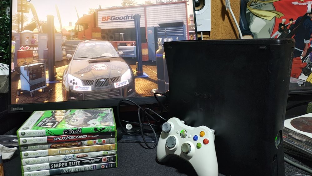 Xbox 360 slim perfect funcțional