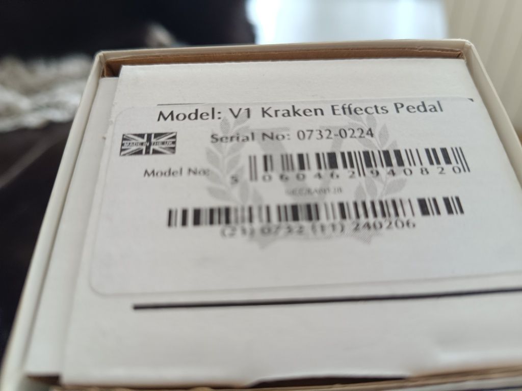 Педал за китара, ефект за китара Victory Kraken V1 distortion