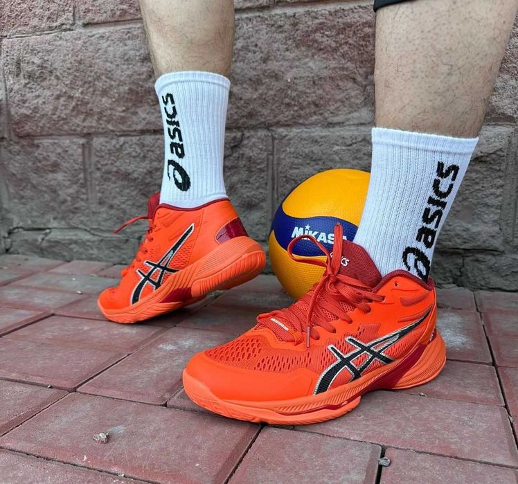 Asics Tokyo волейбольные кроссовки красные (2279)