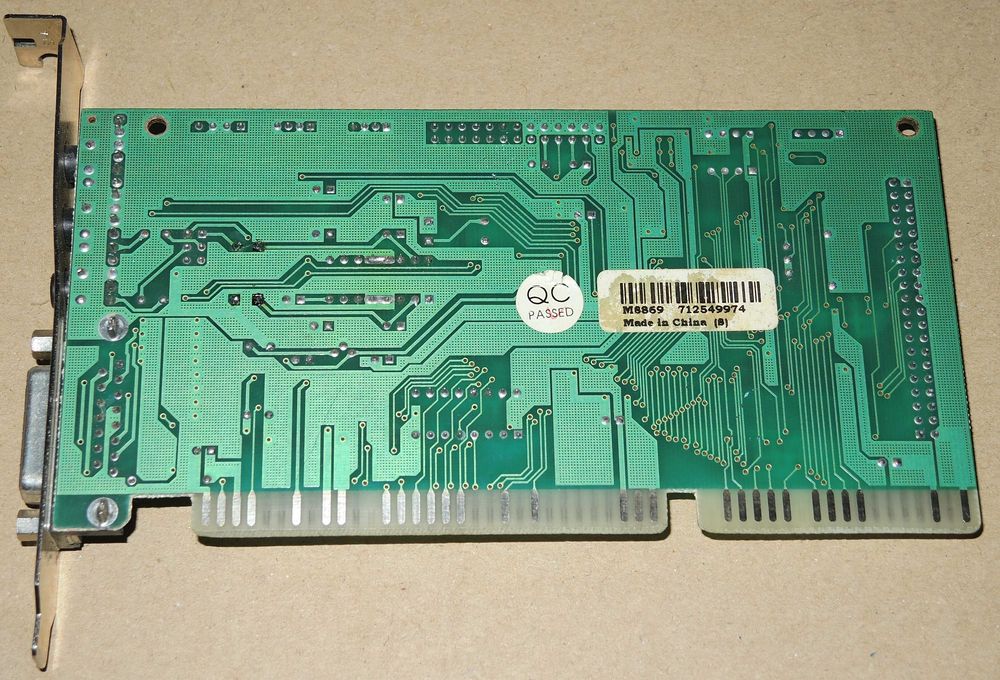 ESS AudioDrive ES1869F ISA Testat