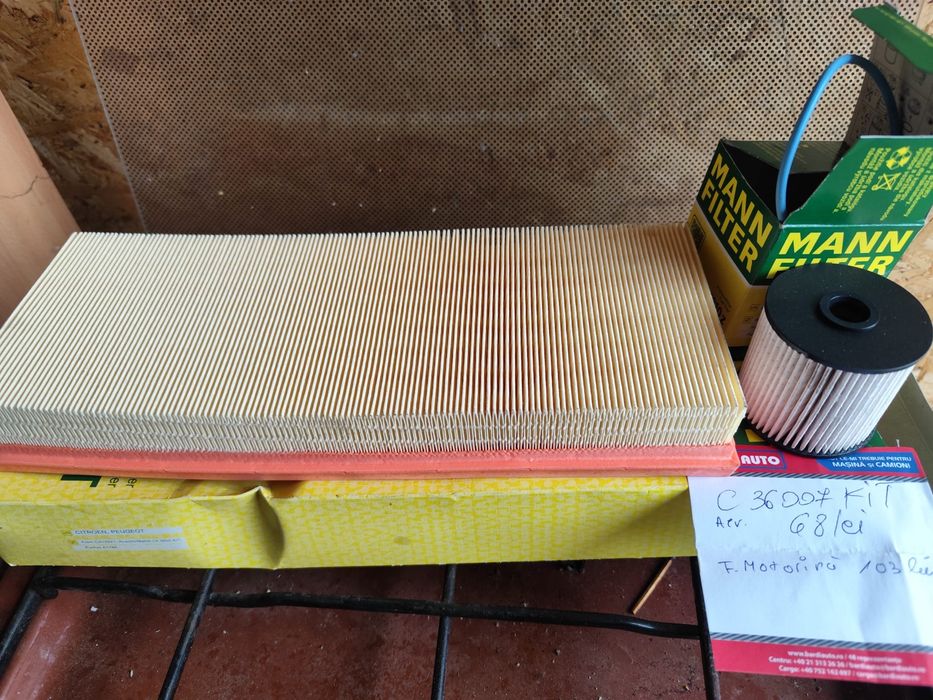 Vand Filtru motorina si filtru polen