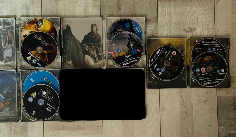 Steelbook 4k ultra Hd blu-ray без бг субтитри