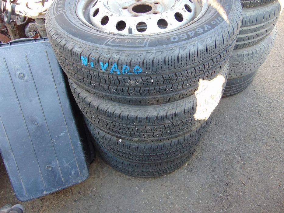 Jante Renault Trafic Opel Vivaro Nissan Primastar jante cu anvelope iarna 195/65/r16c cauciucuri