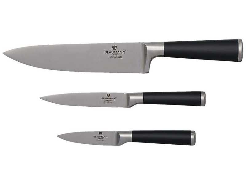 НОВИ! Комплект ножове 3 броя Blaumann